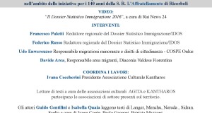 Presentazione Dossier Statistico Immigrazione a Firenze