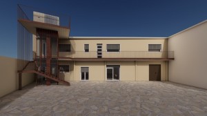 Santo Stefano__esterno cortile